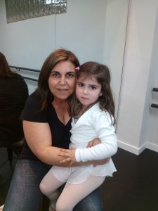 Sonia Fernandez con su hija Valeria López Fernández
